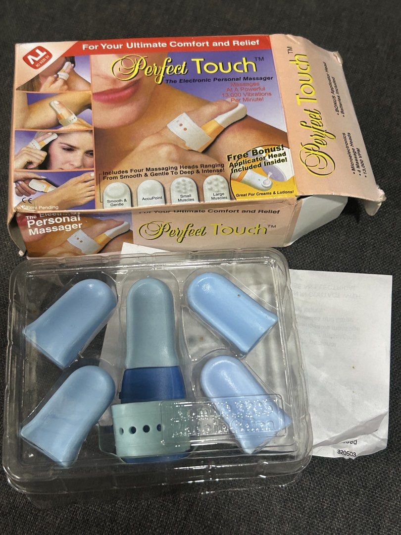 Perfect Touch Electronic Personal Massager (Category: Massage Devices) located in General Trias. Submitted by aprilocampo0412 (Listing ID 1459736176, Image 1). Description: Perfect Touch Electronic Personal Massager.