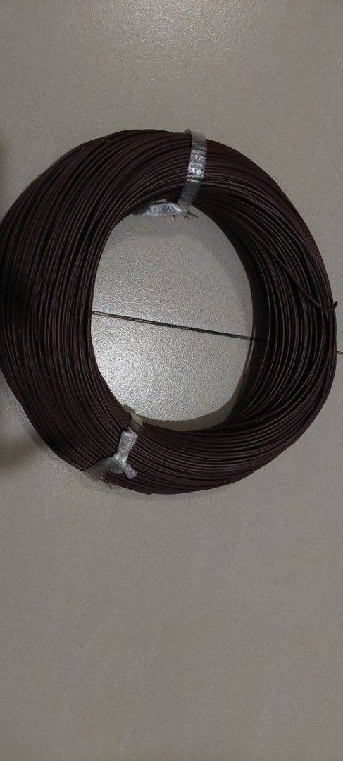 Philflex TE Wire Electrical Wire & Cables 50mm² (Category: Electrical, Adaptors & Sockets) located in Quezon City. Submitted by tinadu1 (Listing ID 1459730836, Image 2). Description: - Brand: Philflex - Type: TE Wire (Electrical Cable) - Size: 50mm² - Length: 150 meters - Color: Brown - Origin: Made in the Philippines - Lot Number: 000132 - Manufactured: June 01, 2017 - QC Inspected: D.