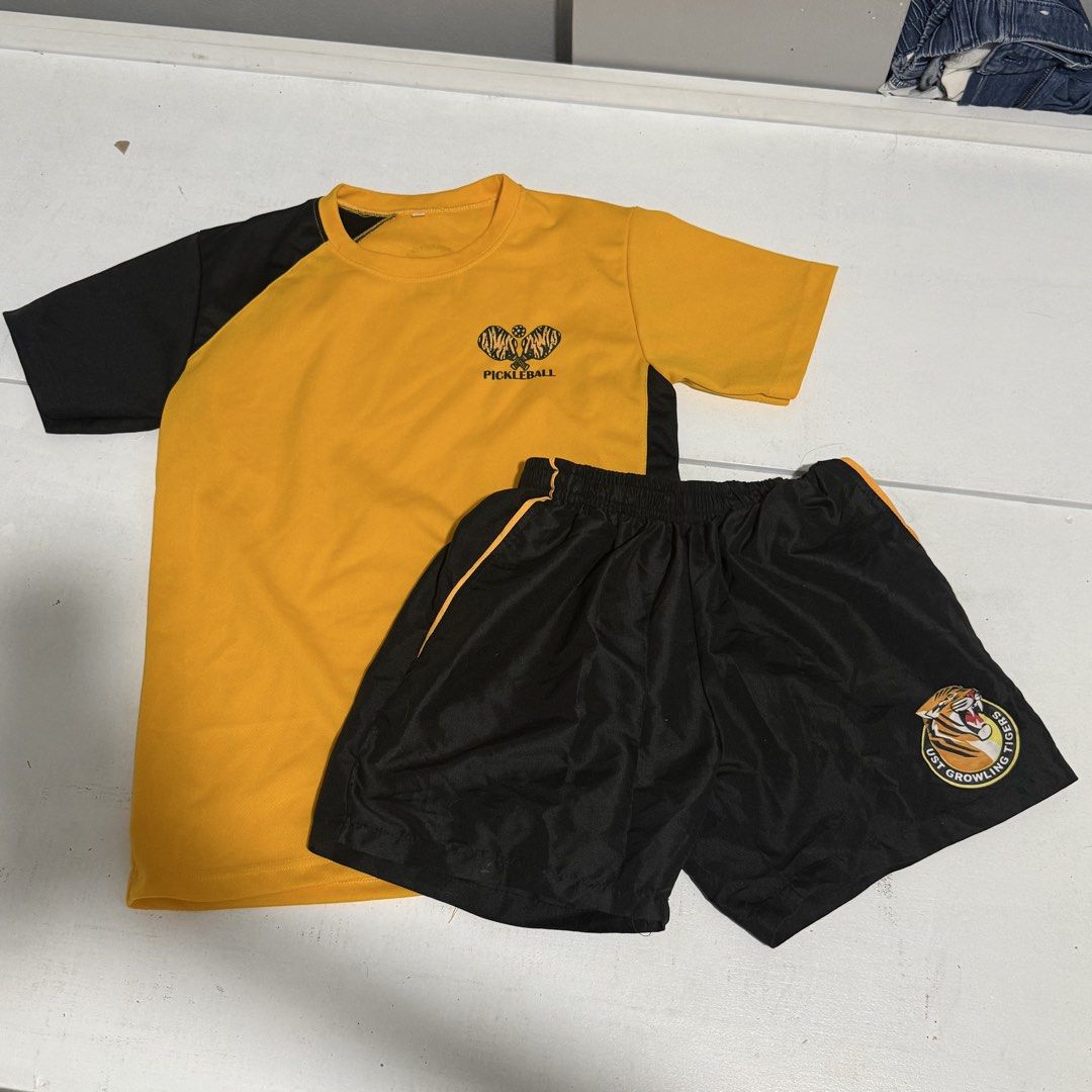 UST Pickleball Uniform Set (Category: Activewear) located in Quezon City. Submitted by arejayzon (Listing ID 1459782289, Image 1). Description: • Size: XS • Price: P500 • Loc: QC/UST • MOP: Gcash/Cash , Delivery & Meet Up.