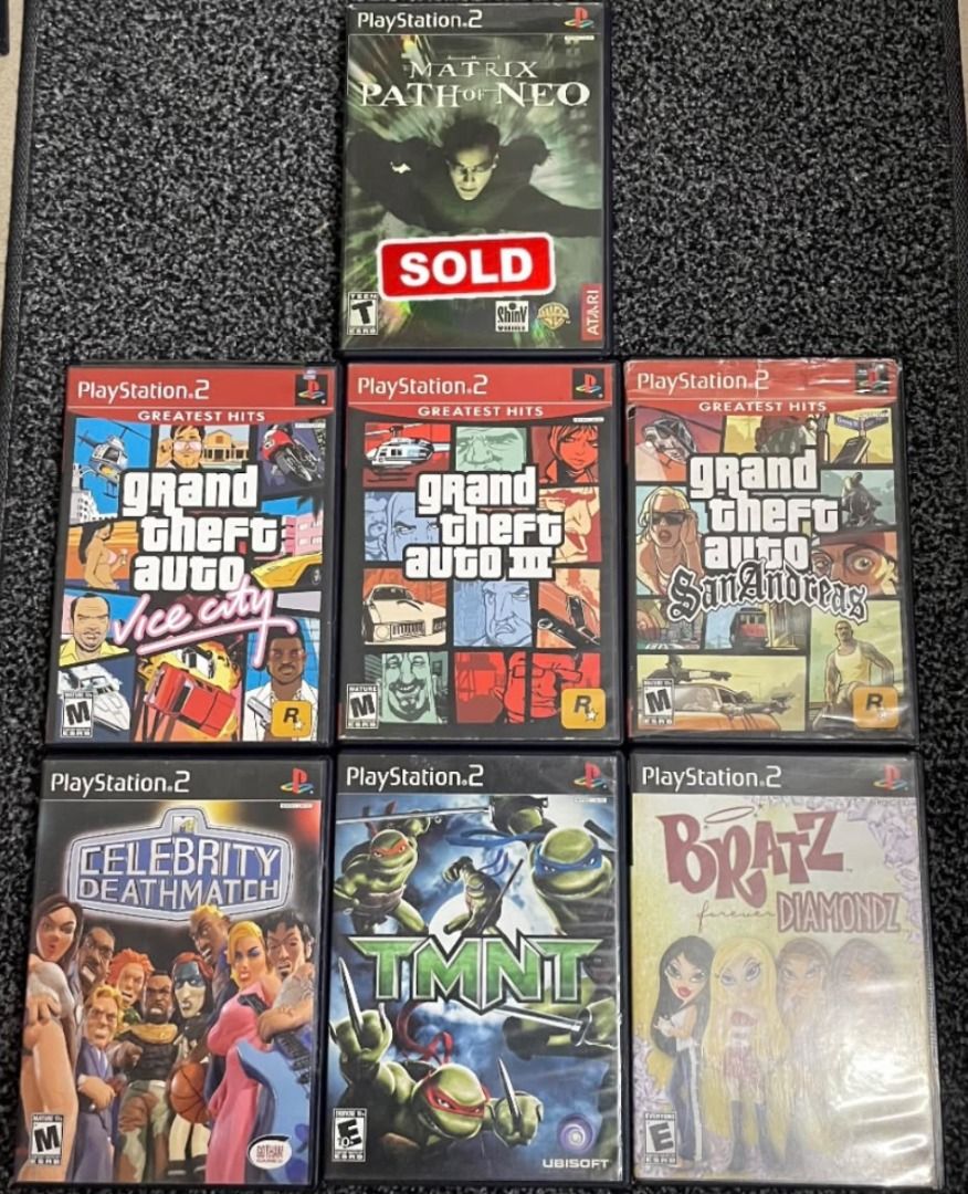 PLAYSTATION 2 PS2 VIDEO GAMES ORIGINAL (US) (Category: PlayStation) located in Mandaluyong City. Submitted by _copndrop (Listing ID 1459879100, Image 3). Description: FOR SALE ORIGINAL PS2 GAMES (US) ALL PRICES ARE BASED ON PRICE CHARTING WEBSITE ALL TESTED WORKING OPEN FOR TESTING AND MEETUPS LOC: MANDALUYONG CITY PIC 1 SOCOM 2 US NAVY SEALS - ₱600 EACH METAL GEAR SOLID 3 SNAKE EATER - ₱1,000 (SOLD) SWAT GLOBAL STRIKE TEAM 10$ - ₱600 BLACK - ₱1,