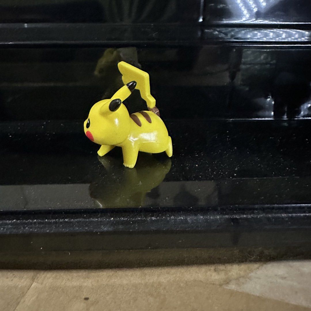 Pokemon Female Pikachu Mini Figurine (Category: Figurines & Statues) located in Quezon City. Submitted by randomtoychests (Listing ID 1459762384, Image 2). Description: Rare Female Pikachu.