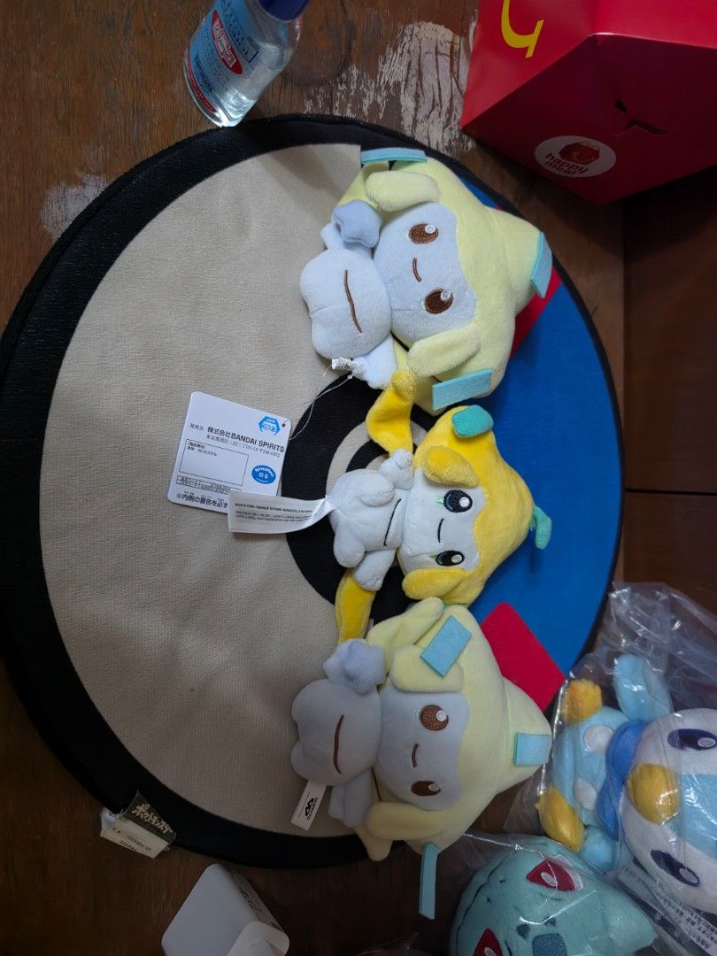 Pokemon Jirachi Plushies (Category: Plushies & Soft Toys) located in San Mateo. Submitted by miroscollection (Listing ID 1459809856, Image 1). Description: Pokemon Plush Toy/Stuffed Toy for Sale Pokefit - SOLD Pokepeace Starry Night w/ papertag - 520 Pokepeace Starry Night w/out papertag - 420 Marami po ako Pokemon plushies. Please check my profile. Location: San Mateo Rizal Meetup at SM San Mateo Delivery via Lalamove or J&T Feel free to inquire