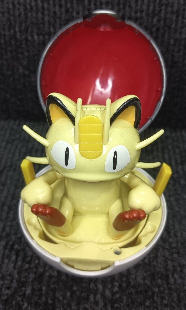 Pokemon Meowth (Category: Figurines & Statues) located in Baguio. Submitted by rbcollections14 (Listing ID 1459843283, Image 2). Description: Working pull up Excellent Condition No Box.