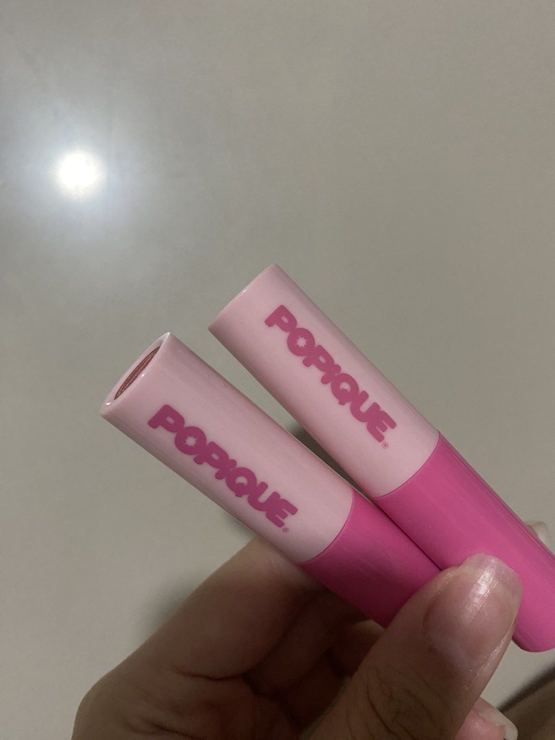 Popique Blur Lipstick (Category: Makeup) located in Las Pinas. Submitted by declutteredna (Listing ID 1459849674, Image 1). Description: 100 each swatched only Gcash | jnt & lalamove.