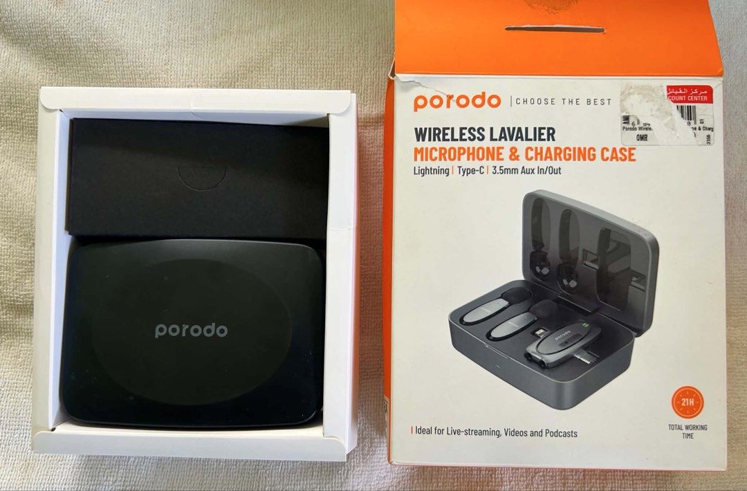 PORODO WIRELESS LAVALIER (Category: Microphones) located in Davao. Submitted by shang_fits (Listing ID 1459744164, Image 3). Description: .