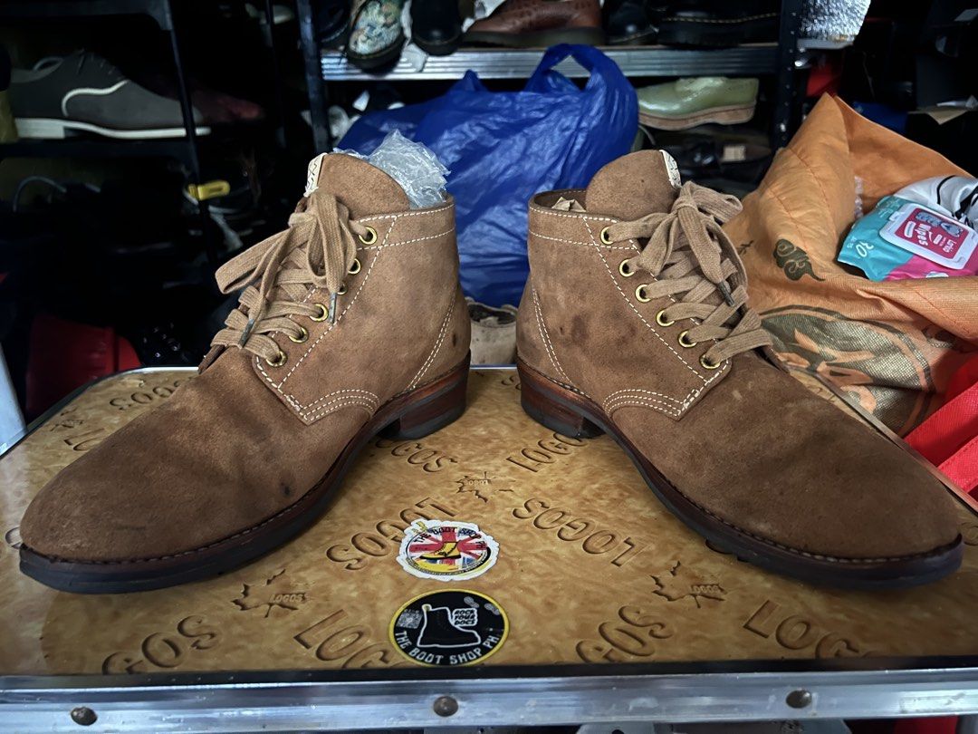 Porseyl Visvim Brigadier boot Mid Folk Camel Size 10 (Category: Boots) located in Manila. Submitted by babesdohaylo (Listing ID 1459774753, Image 2). Description: Porseyl Visvim Brigadier boot Mid Folk Camel Made In England Available For Layaway UK9 US M10 EU43 P 14,999 In Good Condition Location: Bambang Market Tondo Manila Stall # 8 message muna po bago pumunta For more items visit the following FB Page: The Boot Shop Ph Dr. Martens Ph Sell/Swa