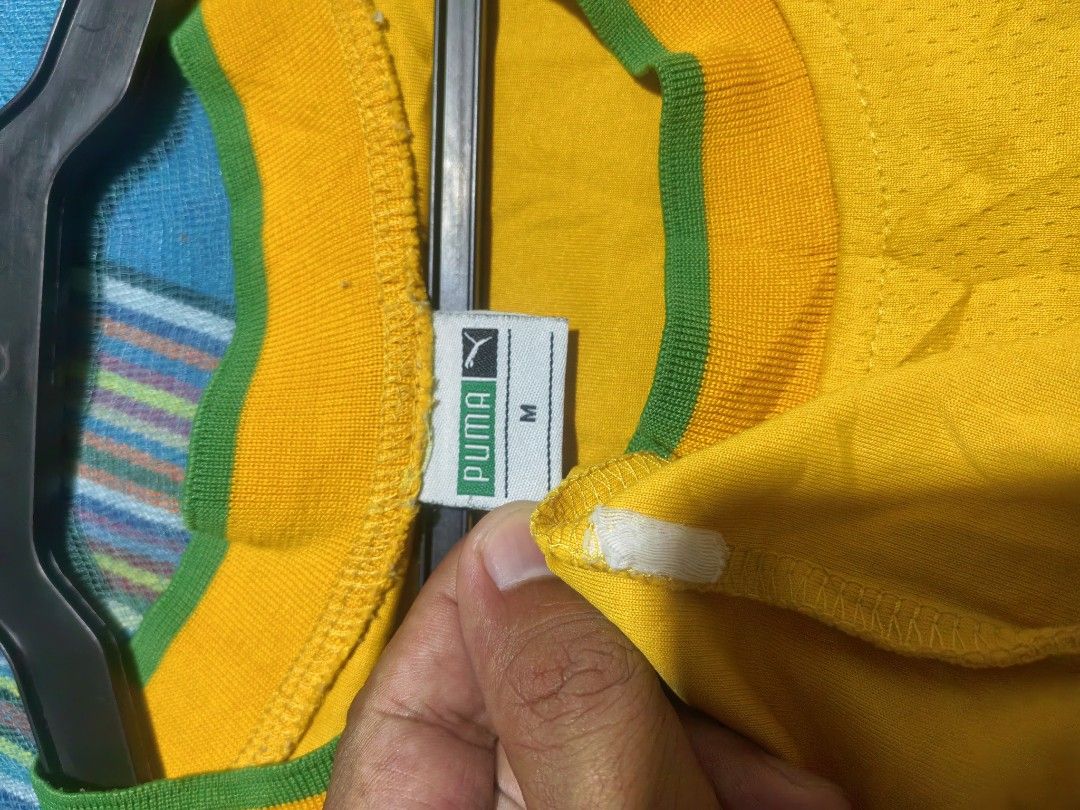 Puma sando (Category: Activewear) located in Vinzons. Submitted by khasanche43622 (Listing ID 1459839323, Image 3). Description: Verygood condition No crack print L-27.5 W-19.5 Need wash fresh from bale.
