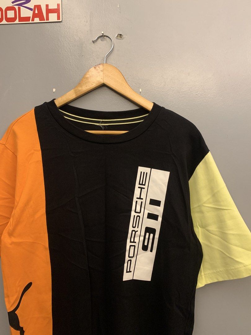 PUMA X PORSCHE LEGACY STATEMENT TEE (Category: Tshirts & Polo Shirts ) located in Cavite. Submitted by thrift2moolah (Listing ID 1459854604, Image 3). Description: Puma x Porsche Legacy Statement Tee Large best fit 21/29 Excellent condition 9.5/10 Color rate cut neck tag ( 100% legit ) 400 add sf .