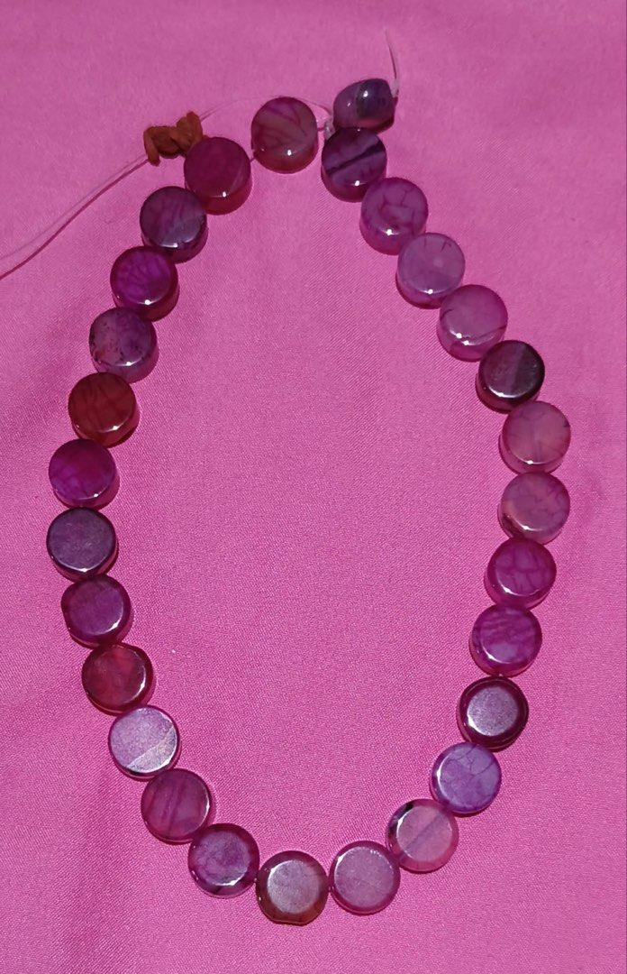 purple Dragon Vein Agate beads diy (Category: Other Accessories) located in Orani. Submitted by kr_bowtique (Listing ID 1459791436, Image 2). Description: .
