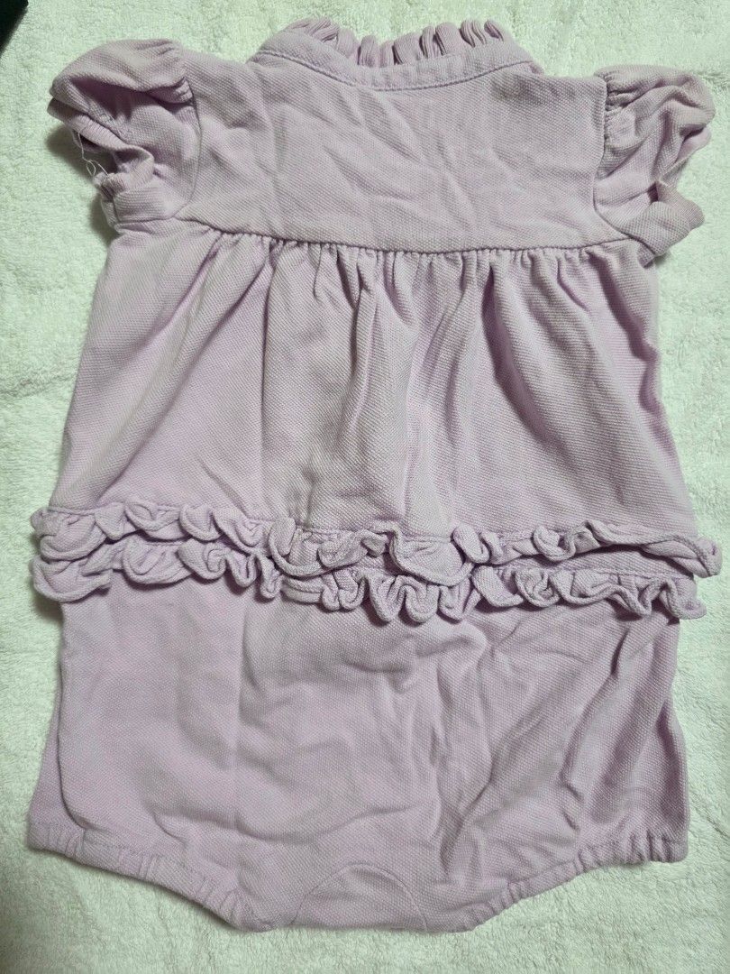Ralph Lauren Lavander Onesie (Category: Babies & Kids Fashion) located in Cainta. Submitted by shopaholic_grl (Listing ID 1459844653, Image 2). Description: Very Pretty Light Lavander Onesie 9 months on tag..
