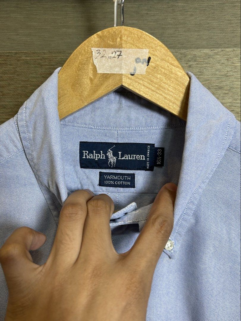 Ralph Lauren Oxford buttondown (Category: Formal Shirts) located in Santa Ana. Submitted by thrift.sanctuary (Listing ID 1459782909, Image 3). Description: 30,27.