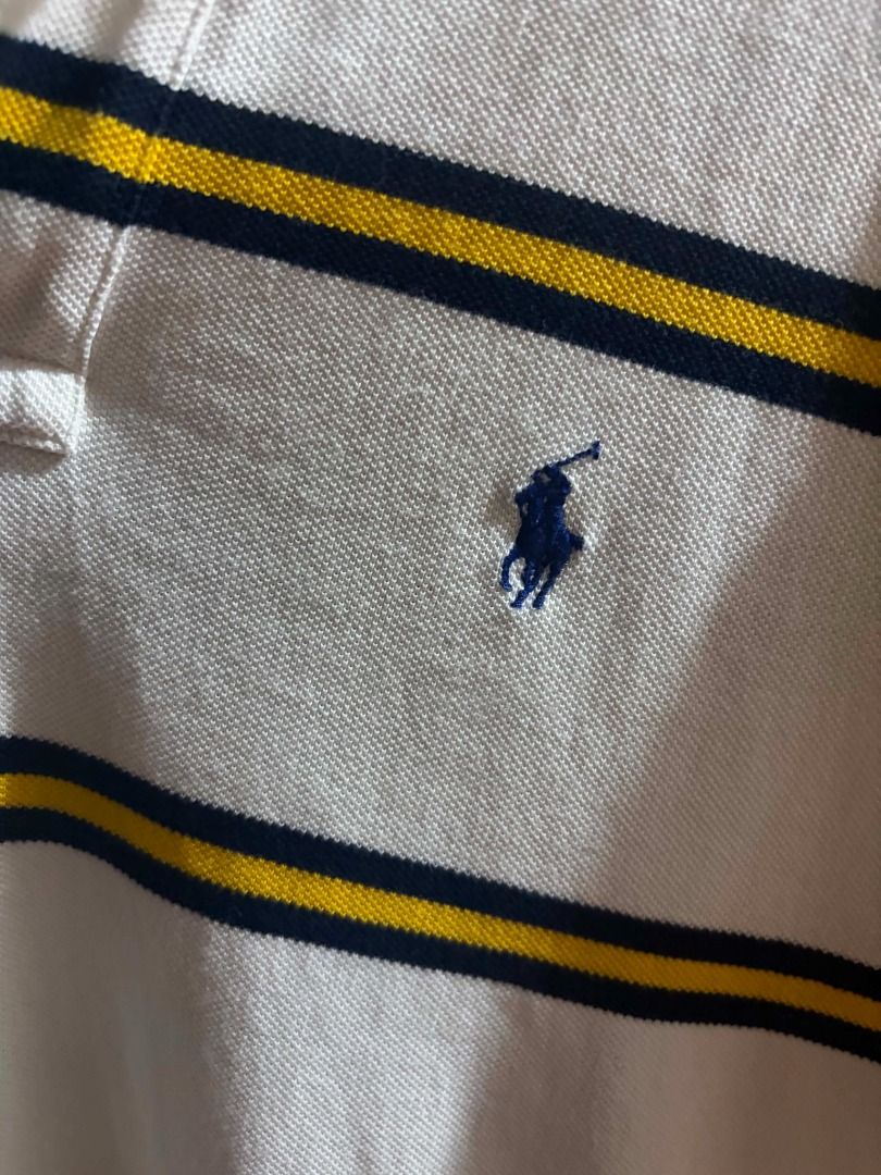 RALPH LAUREN POLO SHIRT (Category: Formal Shirts) located in Caloocan City. Submitted by yvanrms (Listing ID 1459877307, Image 3). Description: RALPH LAUREN POLO WHITE AND ORANGE SIZE WHITE- S ORANGE- L(14-16 KIDS), XS-S.