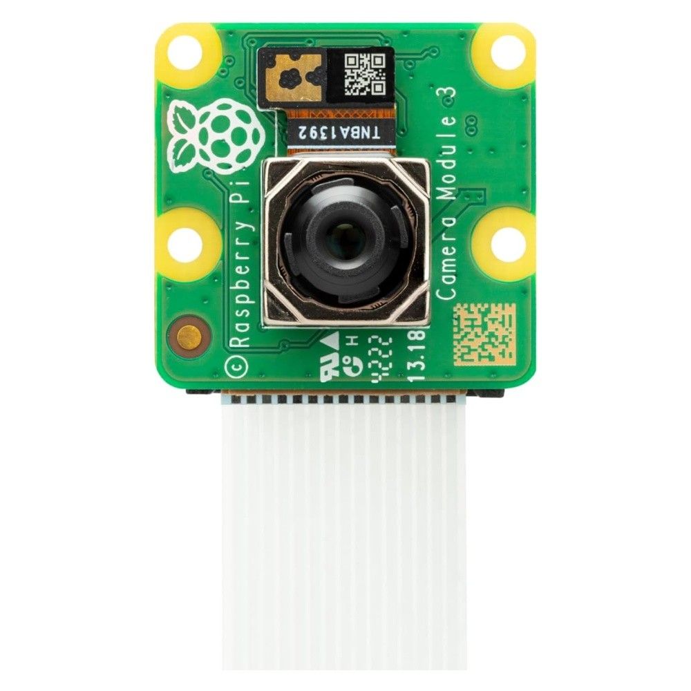 Raspberry Pi Camera Module 3 (Category: Cameras) located in Singapore. Submitted by pocket.deal (Listing ID 1459759553, Image 1). Description: Sony IMX708 12 MP sensor with I2C control focus actuator. 75° diagonal field of view Compatible with all Raspberry Pi computers with CSI port. It comes with a standard camera cable that allows you to connect it to the camera port of the full size Raspberry Pi.