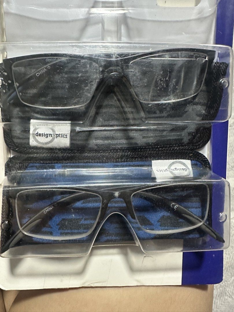 Reading glasses 2.50 (Category: Vision Care) located in Caloocan City. Submitted by trebdy01 (Listing ID 1459702802, Image 1). Description: Only 2 pcs available, and each comes with a coordinating case! 👓 1000 for 2 pcs • +2.50 reading grade • Semi-rimless design • Distortion-free lenses • Scratch-resistant lenses • Lightweight & flexible • TR90 memory frame — flexible and durable • Plastic frame combined with comfortable soft-touch rubber detai