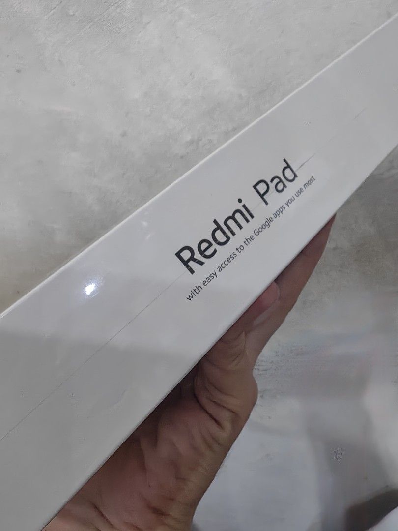 Redmi Pad 4+128 GB (Category: Android) located in Quezon City. Submitted by jigz_gutie (Listing ID 1459821968, Image 2). Description: Legit seller.. Naka Sale po B.new Sealed With Receipt With warranty. Pwede pre-order. The Xiaomi Redmi Pad (4GB RAM + 128GB storage configuration) is a versatile budget-to-midrange tablet. Key Specifications Memory & Storage: 4 GB RAM with 128 GB internal storage (expandable storage options vary by specific regiona