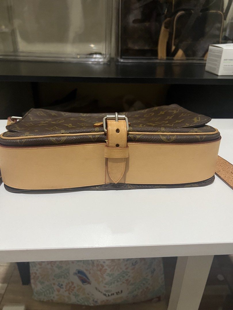 CAV LV Cartouchiere Bag (Category: Luxury Bags & Wallets) located in Manila. Submitted by sanyatagle08878 (Listing ID 1459798694, Image 3). Description: - Vintage LV Cartouchiere Bag -Restored from a trusted restoration shop - Gold-tone hardware - Timeless and versatile for everyday use - Spacious interior for your essentials -No code since it is a vintage piece -Guaranteed Authentic or money back guarantee Please check the photos to see the inne