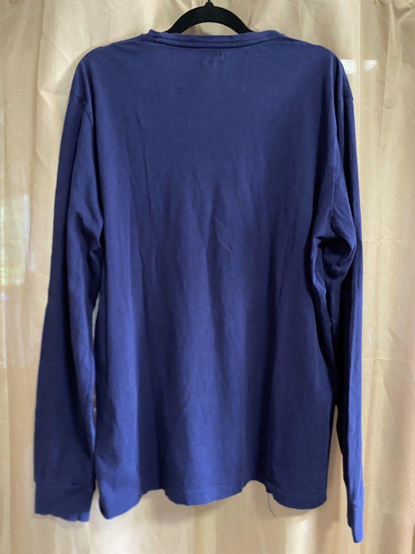 RL longsleeve (Category: Activewear) located in Lantapan. Submitted by thriftsylz (Listing ID 1459729164, Image 3). Description: pasensya sa pic medjo blurry, but no issues. L on tag Slim fit W:20 L:27.