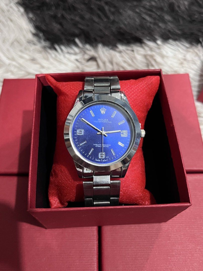 Rolex Oyster Perpetual Datejust Watch (Category: Luxury Watches) located in Manila. Submitted by biancakoo (Listing ID 1459817964, Image 1). Description: - Rolex Oyster Perpetual Datejust - Elegant silver dial - Iconic fluted bezel - Durable stainless steel band - Excellent running condition - Perfect for any occasion and a must-have for collectors.