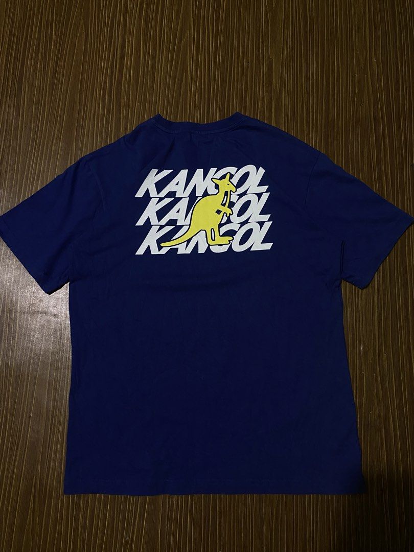 Royal Blue Kangol Triple Spell Out Back Print (Category: Tshirts & Polo Shirts ) located in Bansalan. Submitted by cjs_thrift (Listing ID 1459711642, Image 1). Description: - MEDIUM - DIMENSIONS: 21 by 29 - COLOR RATE:9.5/10 - VERY GOOD CONDITION - ISSUE: PINHOLE - COMPLETE TAGS - NEED WASH.
