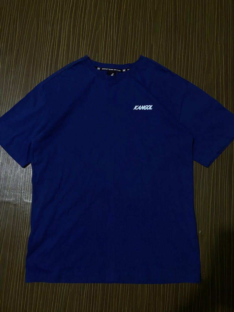 Royal Blue Kangol Triple Spell Out Back Print (Category: Tshirts & Polo Shirts ) located in Bansalan. Submitted by cjs_thrift (Listing ID 1459711642, Image 2). Description: - MEDIUM - DIMENSIONS: 21 by 29 - COLOR RATE:9.5/10 - VERY GOOD CONDITION - ISSUE: PINHOLE - COMPLETE TAGS - NEED WASH.