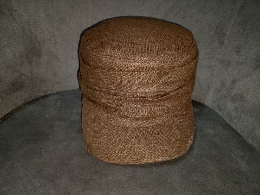 Rugged Brown Cadet Cap (Category: Hats & Beanies) located in Binangonan. Submitted by yuristalin888 (Listing ID 1459807226, Image 2). Description: Enhance your casual and outdoor wardrobe with this rugged brown cadet cap. Featuring a textured, woven material with a structured flat-top crown and a curved brim, this utility-inspired cap delivers both durability and effortless style. Its earthy tone makes it a versatile accessory for everyday wear, 