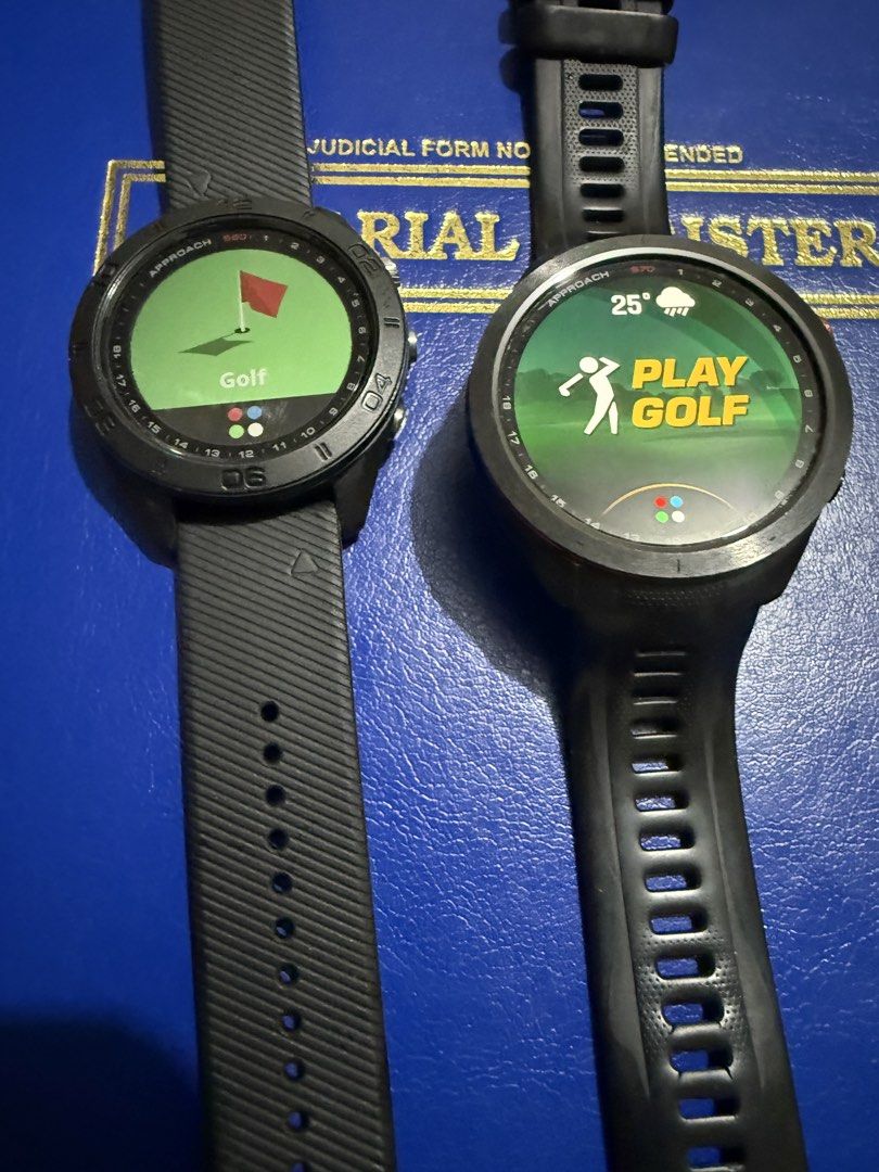 S60 for sale (Category: Activewear) located in Angeles City. Submitted by fairwayexchange (Listing ID 1459767521, Image 1). Description: Product info: golf GPS watch with touchscreen display and black silicone band USB charging/data cradle included 1.2” color TFT touchscreen display (240 x 240 pixels) preloaded with over 41,000 courses worldwide allows free course updates from Garmin website waterproof up to 50 meters built-in rechargeable batter
