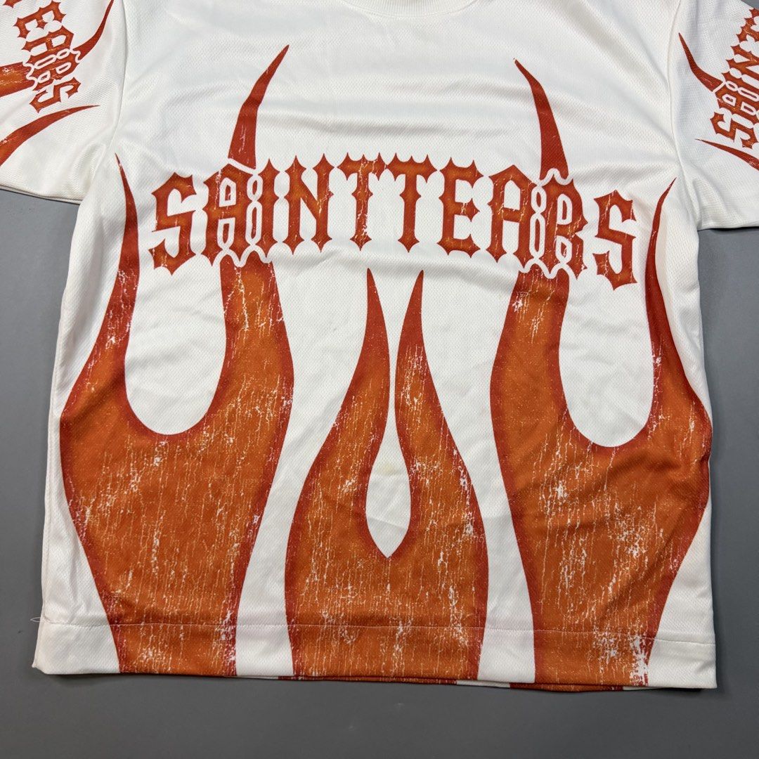 Saint Michael - Saint Tears Flame Shirt (Category: Tshirts & Polo Shirts ) located in Paranaque City. Submitted by millennial_goodz (Listing ID 1459871435, Image 3). Description: WTS Saint Michael - Saint Tears Flame Shirt Size Large Dimensions: 23" / 27" Excellent condition Authentic P980 only DM.