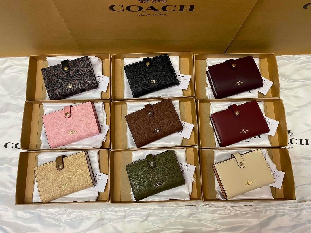 Sale! Coach 2 in 1 wallet (Category: Wallets & Card holders) located in Mandaluyong City. Submitted by priceles (Listing ID 1459689726, Image 1). Description: Brand. New with box and paper bag good for gifts NO COD.
