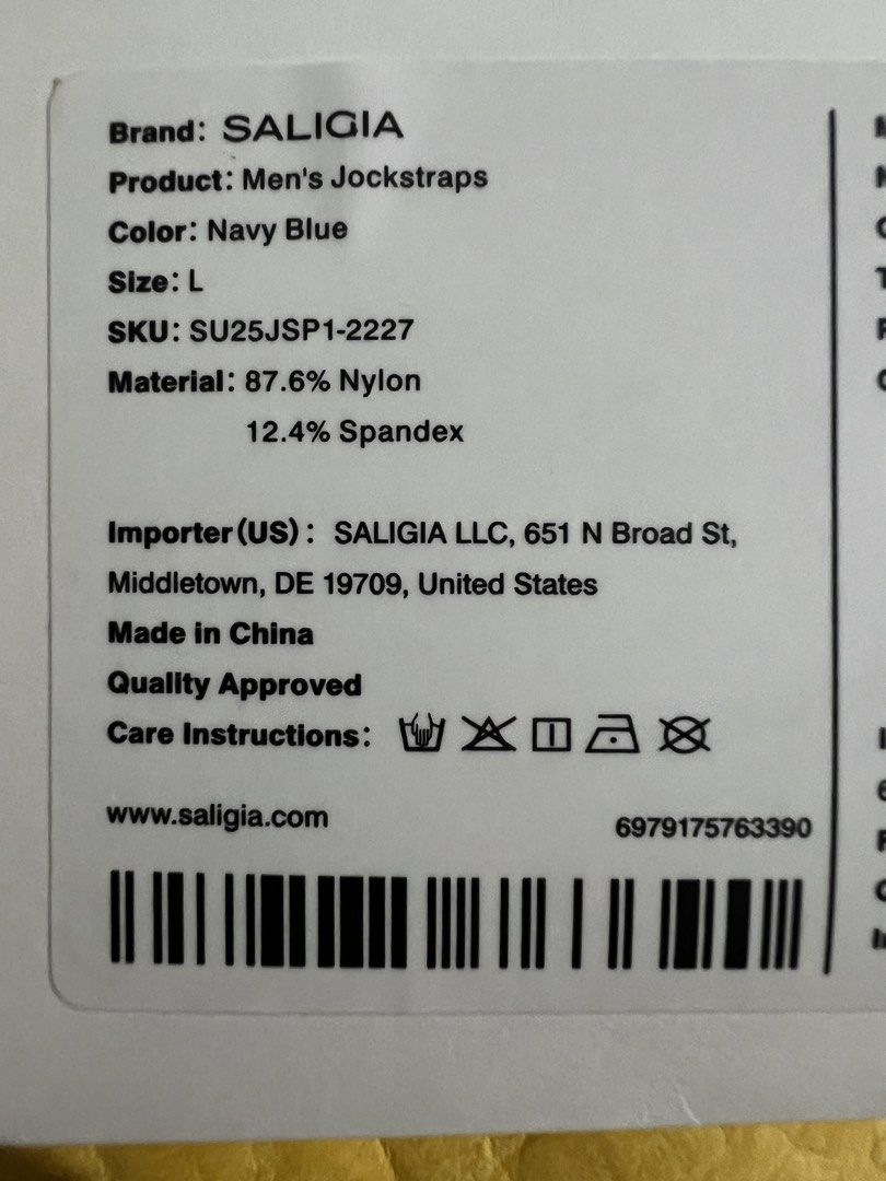 Saligia MUSCLE IGNITION JOCKSTRAP (Unopened) (Category: Underwear) located in Makati City. Submitted by kukkimonsuta (Listing ID 1459694519, Image 3). Description: ‼️[PRICE NEGOTIABLE & BRAND NEW]‼️ RFS: Bought the same color, hygiene seal is perfectly intact 😄 Crafted for the established, this series responds to heat, sweat, and dynamic motion with elevated precision. Grade 5A antibacterial piqué mesh ensures cool, rapid breathability, maintain