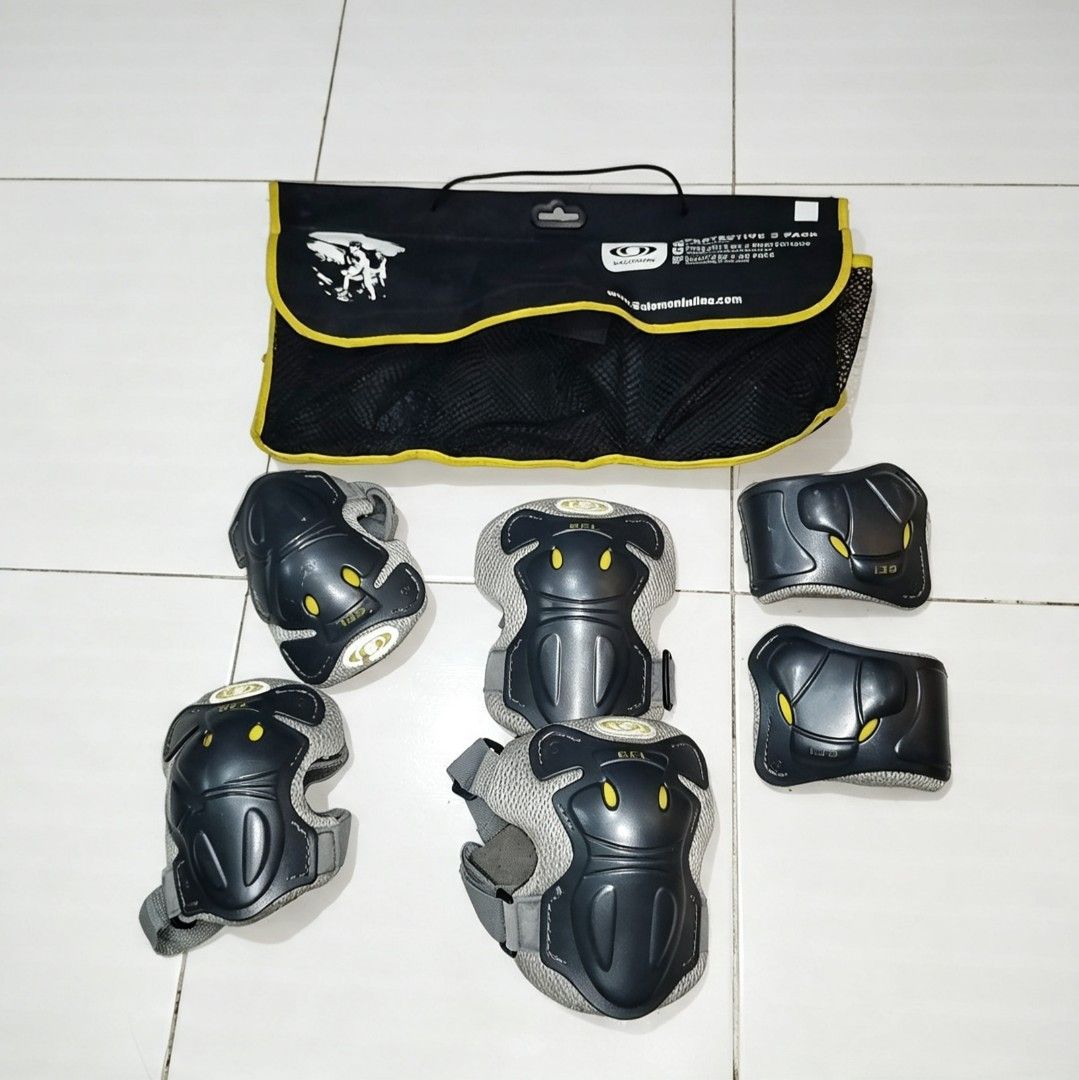 Salomon Skate Protective Pad (Category: Other Sports Equipment and Supplies) located in Manila. Submitted by marlonmuncada_picker05 (Listing ID 1459862628, Image 1). Description: Salomon Skate Protective from Japan surplus ( Med size ) With Bag location : North Caloocan Made of payment : Gcash.