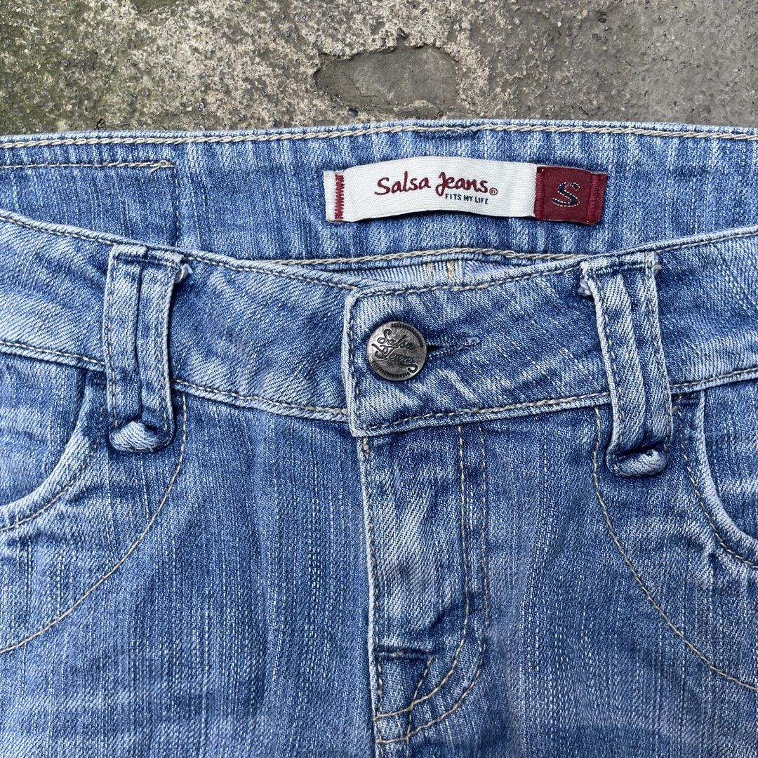 SALSA CAPRI JEANS (Category: Jeans) located in Davao. Submitted by riab_qt (Listing ID 1459733711, Image 3). Description: Authentic Salsa Denim Jeans - Size: 30” | Length: 28” - Hard Denim - Good as new.