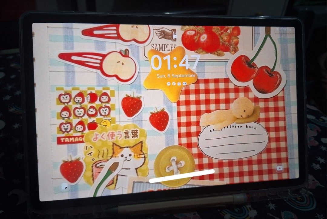 Samsung Galaxy Tab S7 FE (6/128 WIFI) (Category: Android) located in Quezon City. Submitted by fruitbats (Listing ID 1459876888, Image 2). Description: • Model Name: SM-T733 • Issue: pupod na yung S-pen (but still writes! kailangan lang upright), medyo madumi screen (pero yung screen protector lang not the actual screen) • Still smooth functioning • Will include the S-pen, tablet case, S-pen case, installed paperlike screen protector • Selling fo