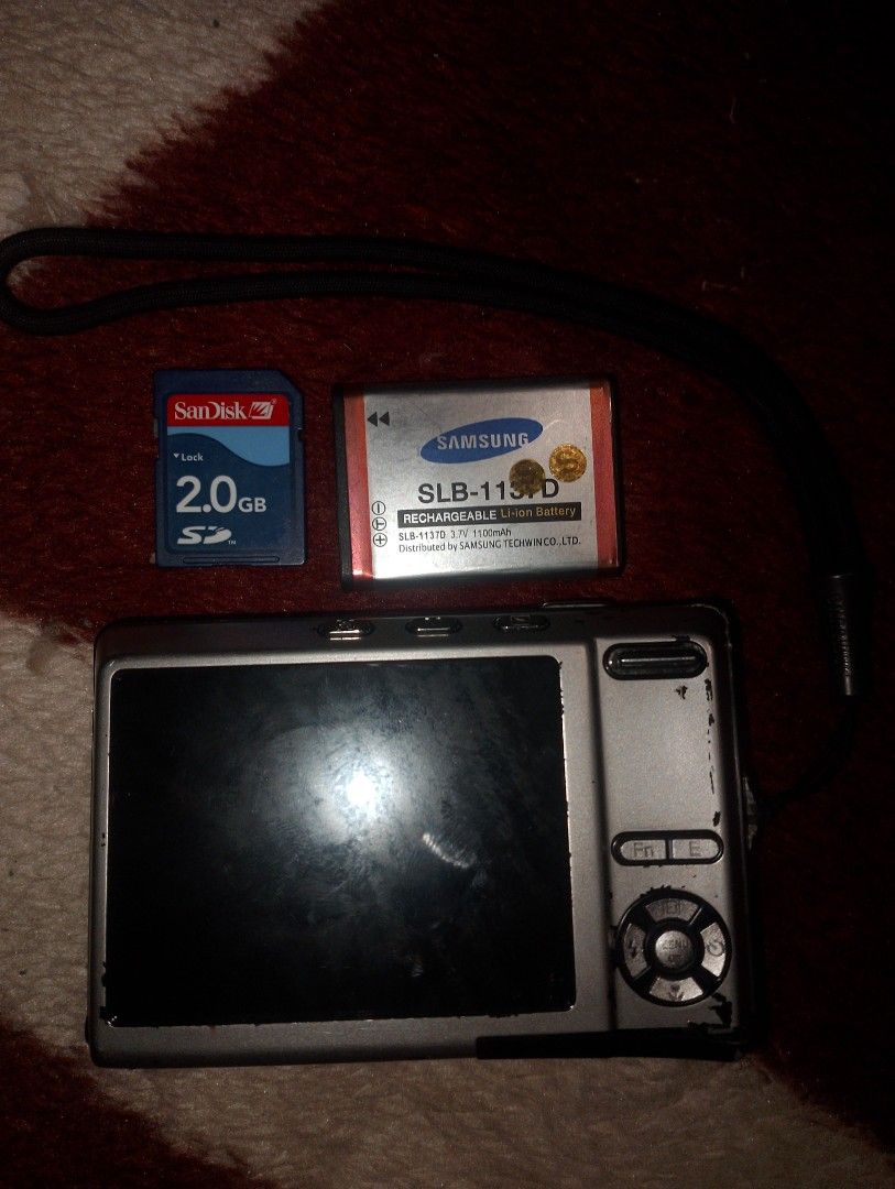 SAMSUNG I85 (Category: Cameras) located in Manila. Submitted by allaboutcollections (Listing ID 1459895450, Image 1). Description: 📱 SAMSUNG ₱2899(negotiable) ✅ All functions working ✅ No functional issues ⚠️ Cosmetic issue: may bakbak/peeling paint ✨ Aside from that, working perfectly! 📸 Can send sample pictures/videos 📦 ALL UNITS ARE SOLD AS-IS 🎁 INCLUSIONS FOR ALL UNITS: 🔌 Charger 🔋 Battery 📱/📷 Unit.