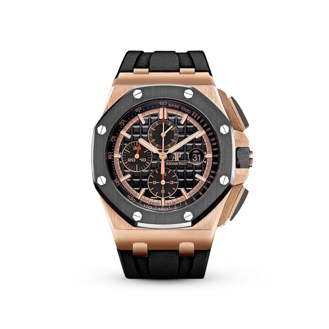SgWatchHub! Mint 2018 Audemars Piguet Royal Oak Offshore 44 26401RO.OO.A002CA.02 26401RO Black (Category: Watches) located in Singapore. Submitted by sg-watch-hub (Listing ID 1459773904, Image 1). Description: Discover SgWatchHub.sg — the smart way to manage everything about your watch, all in one place. From finding your next timepiece to getting expert care for the one you love, SgWatchHub connects you to watch specialists, competitive prices, 