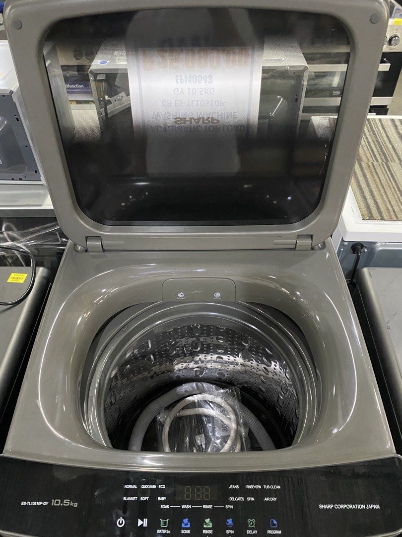 SHARP AUTOMATIC TOP LOAD WASHING MACHINE (Category: Washing Machines and Dryers) located in Manila. Submitted by amandy.james (Listing ID 1459703952, Image 2). Description: SHARP AUTOMATIC TOPLOAD WASHING MACHINE.