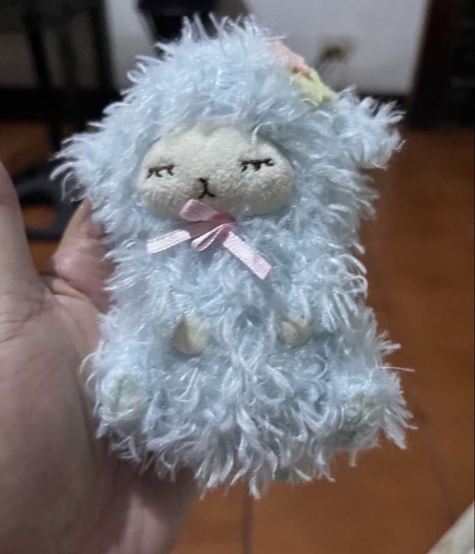 Sheep light blue bag charm (SALE) (Category: Charms) located in Paranaque City. Submitted by bonsaiart (Listing ID 1459698405, Image 1). Description: Pre owned Good condition 75+sf Payment via GCASH or paymaya No to meetup No to cop / cod Shipping via j&t only.