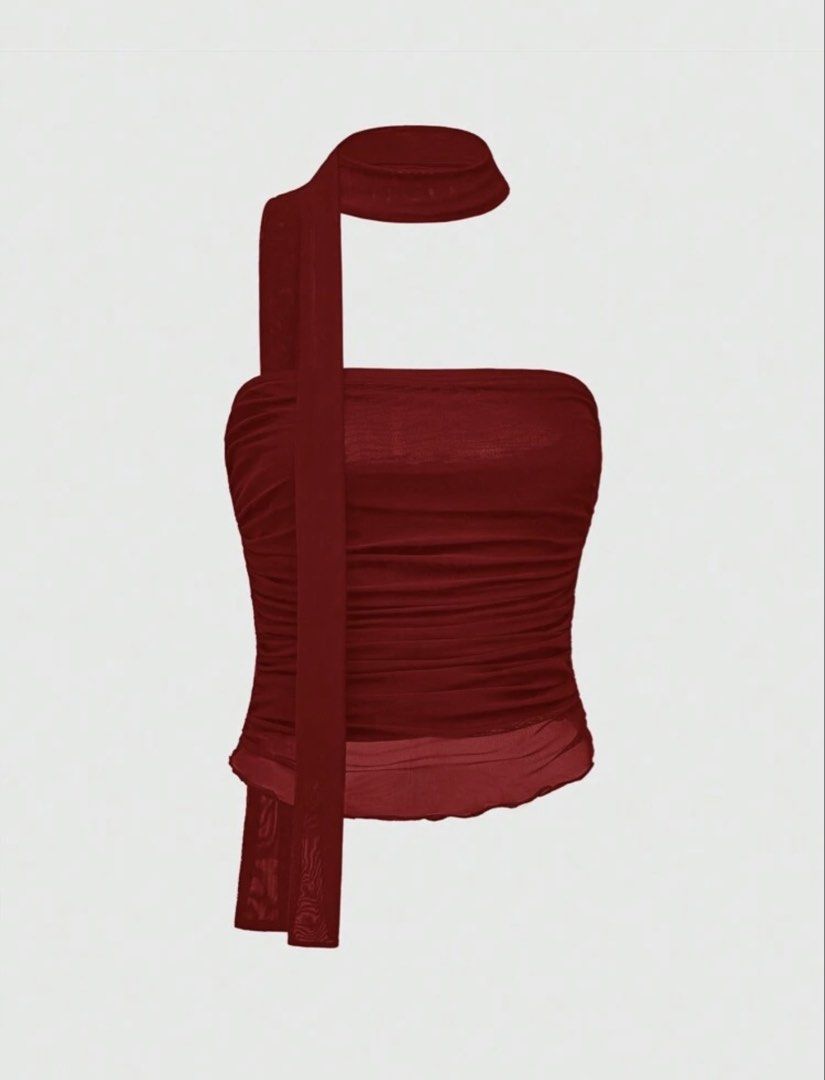 SHEIN Halter neck camisole (Category: Sleeveless) located in San Mateo. Submitted by cdecluttering_ (Listing ID 1459732265, Image 1). Description: Size: Small.