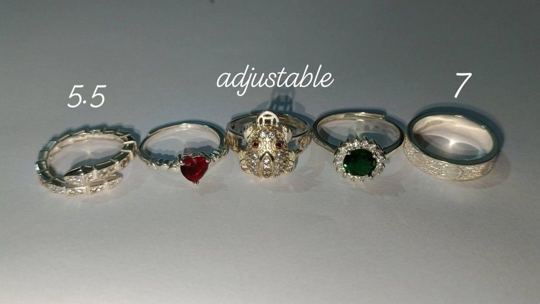Silver Rings (100% Authentic) (Category: Rings) located in Manila. Submitted by thrifty_cool (Listing ID 1459705122, Image 1). Description: These are pure silver 100% authentic (cashback guarantee) PM for individual price for sure buyers only Location: Pasig City.