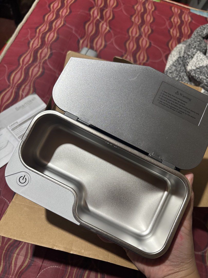 Smartclean Ultrasonic Cleaner (Category: Looking For) located in San Isidro. Submitted by cherryanne32880 (Listing ID 1459849216, Image 3). Description: Ultrasonic cleaner for peronal/home use. panglinis ng silver/alahas, eyeglasses glasses, makeup brushes etc. .