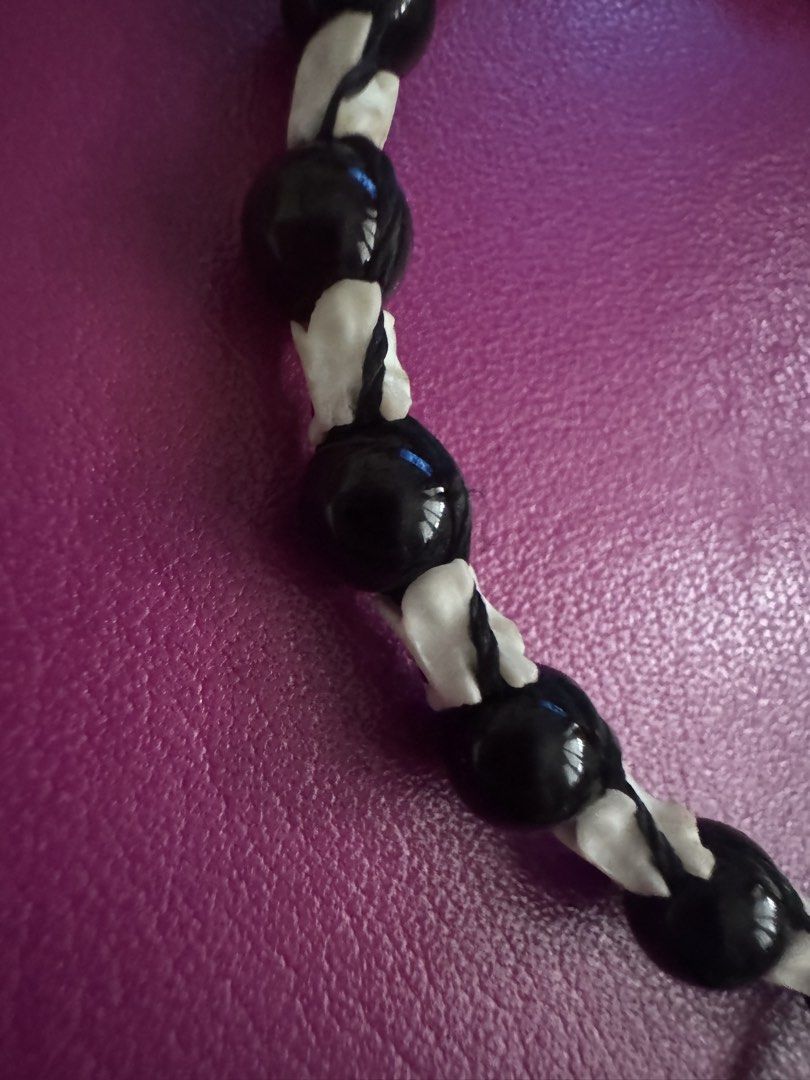 Snake bone & black beads Necklace (Category: Luxury Accessories) located in Marikina City. Submitted by luvbags40524 (Listing ID 1459773397, Image 2). Description: Good condition Flaws lack of 1 black beads Dm for interested j join.