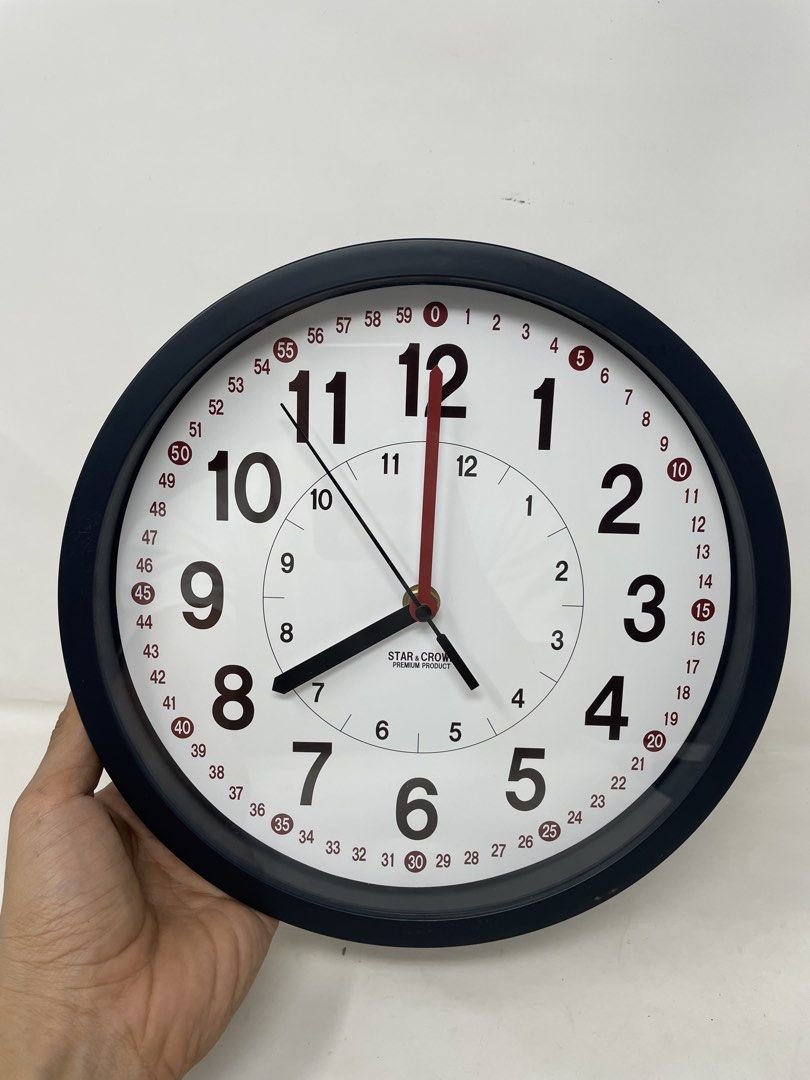 Star & Crown Clock For Elementary School Students Original From Japan (Category: Clocks) located in Tagum. Submitted by tommyfindstagum (Listing ID 1459898043, Image 2). Description: For sale: Star & Crown Clock For Elementary School Students Original From Japan In great working condition 550 pesos only Tagum city location, can ship anywhere through Flash or J&T.