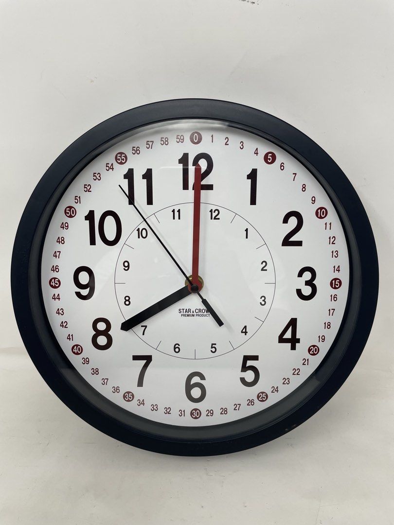 Star & Crown Clock For Elementary School Students Original From Japan (Category: Clocks) located in Tagum. Submitted by tommyfindstagum (Listing ID 1459898043, Image 1). Description: For sale: Star & Crown Clock For Elementary School Students Original From Japan In great working condition 550 pesos only Tagum city location, can ship anywhere through Flash or J&T.