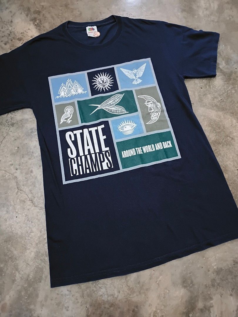 STATE CHAMPS BAND SHIRT (Category: Tshirts & Polo Shirts ) located in Bulacan. Submitted by jpdomingo27 (Listing ID 1459706337, Image 3). Description: BAND SHIRT 🔥 STATE CHAMPS SIZE SMALL 🏷 LOCATION PANDI BULACAN OR SHIPPING J&T EXPRESS PM 📩.