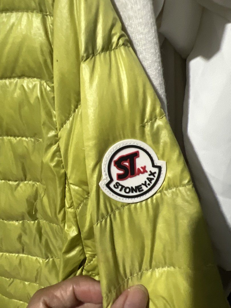 stoney.ax Puffer Jacket Lime Green Size M (Category: Coats, Jackets and Outerwear) located in Rizal. Submitted by 411tatedgirl (Listing ID 1459794312, Image 2). Description: - Stoney.Ax lime green puffer jacket - Original Design Sport Life - Size: Medium Kids (M) can also fit up to small Adult - Zip closure - Two zip pockets - Stoney.Ax logo on sleeve and zipper pull - Ideal for layering - Color may vary due to lighting - good condition, no issue