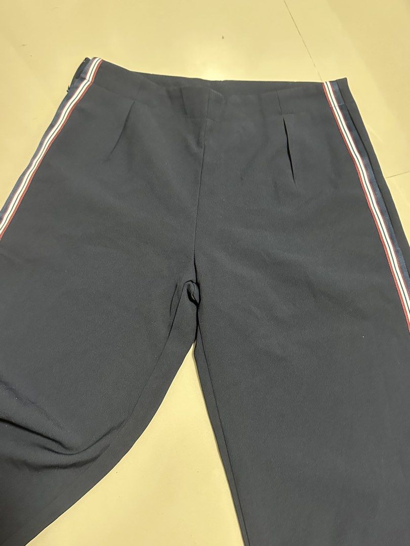 Striped Trouser Wide Leg Pants (Category: Other Bottoms) located in Manila. Submitted by mae__________c (Listing ID 1459787771, Image 2). Description: no issue declutter sta ana manila.