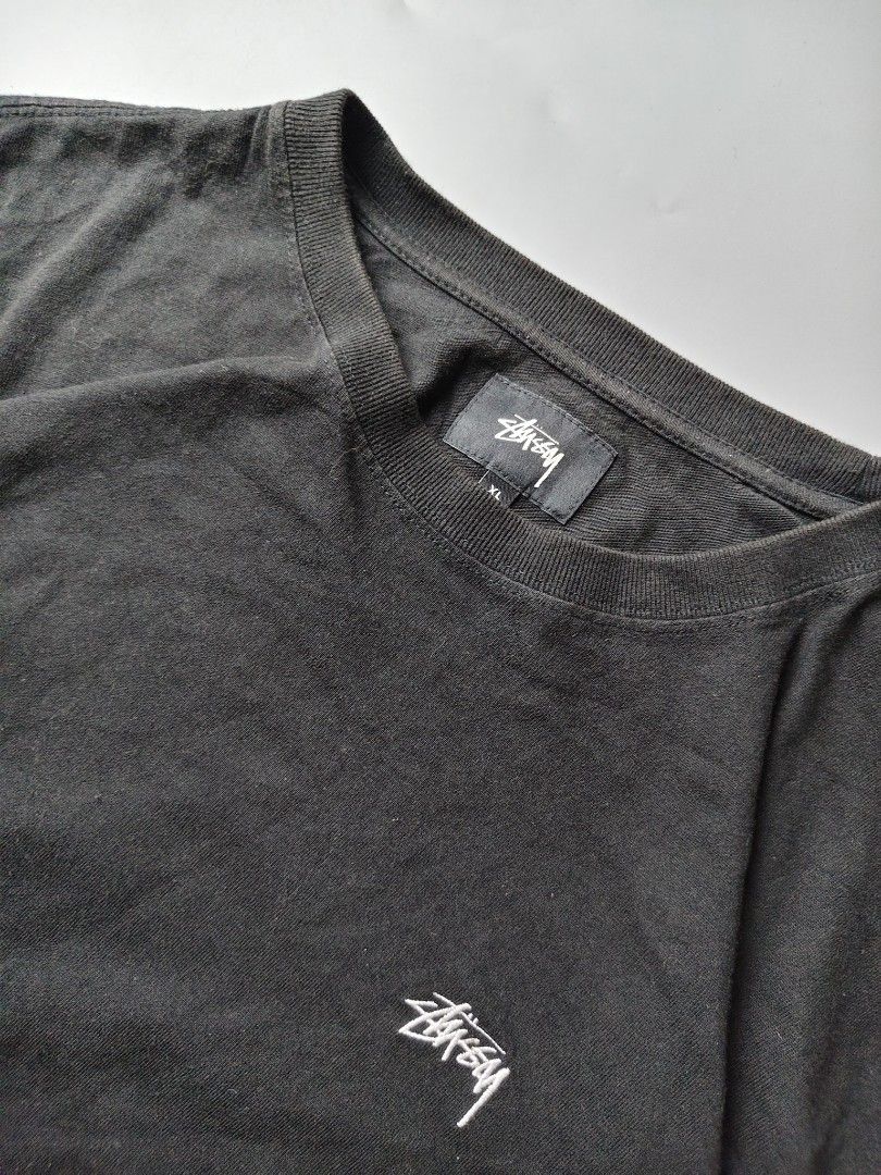 Stussy basic logo (Category: Tshirts & Polo Shirts ) located in Tacloban City. Submitted by solothriftfinds (Listing ID 1459896890, Image 2). Description: Stussy basic logo excellent condition no issue.