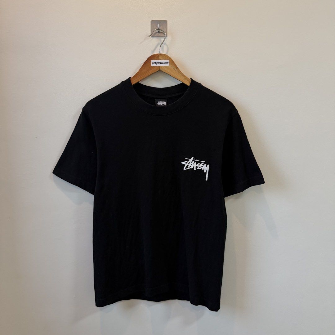 Stussy Fuzzy Hanging Dice (Category: Tshirts & Polo Shirts ) located in Paniqui. Submitted by justyntrouves (Listing ID 1459747032, Image 2). Description: Tag Size: Small (Dimensions in inches) Width: 18.5 Length: 26.5 Condition: 9/10 Minimal white marks see pics Buyer will shoulder the shipping fee. Check all photos before purchasing. For any questions, feel free to ask. .