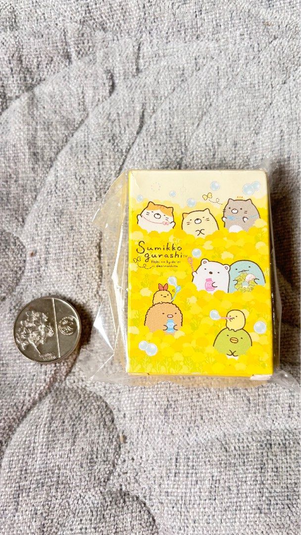Sumikko playing cards, small (Category: Board Games & Puzzles) located in Calamba. Submitted by cur8d (Listing ID 1459771147, Image 1). Description: .
