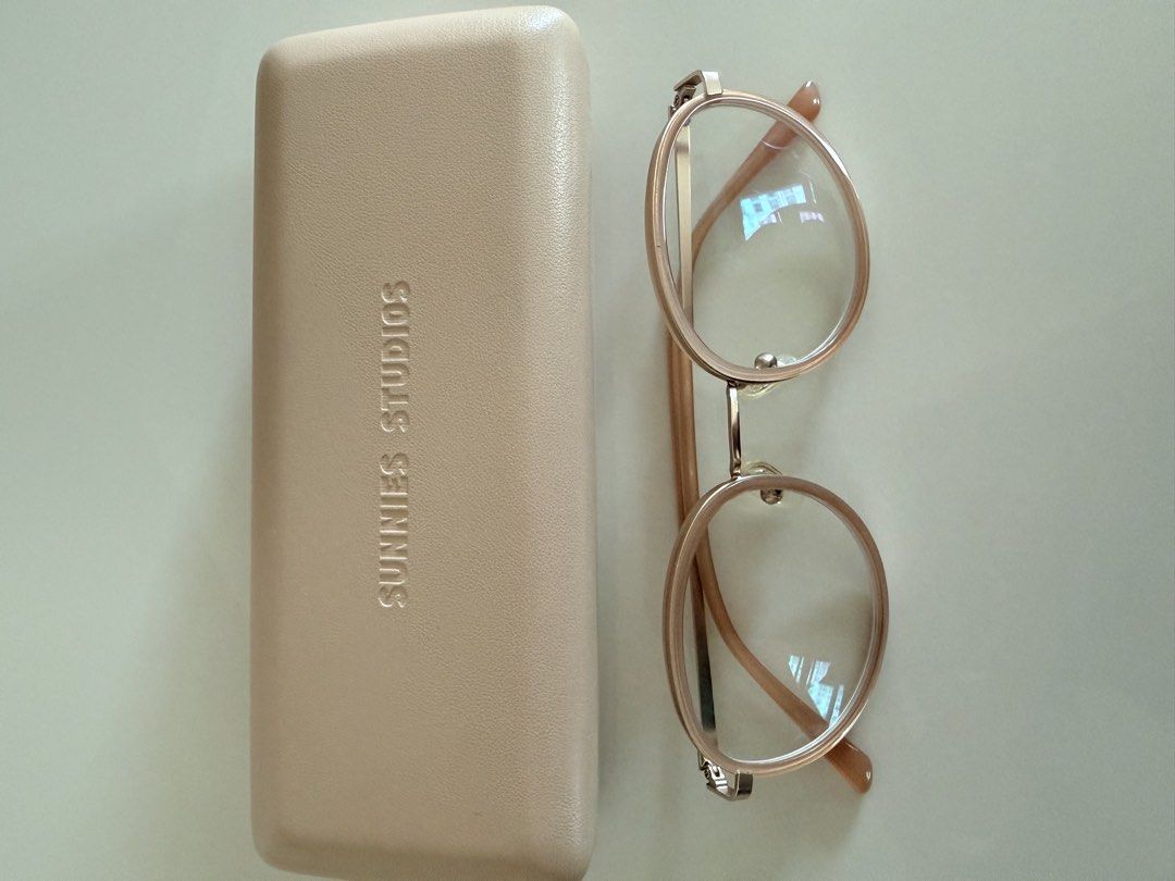 Sunnies Studios Round Glasses with Case (Category: Sunglasses & Eyewear) located in Pasig City. Submitted by vdejesus (Listing ID 1459760509, Image 2). Description: - Brand: Sunnies Studios - Style: Round eyeglasses - Lens Type: prescription - Condition: Great for everyday wear - Includes: Original case .