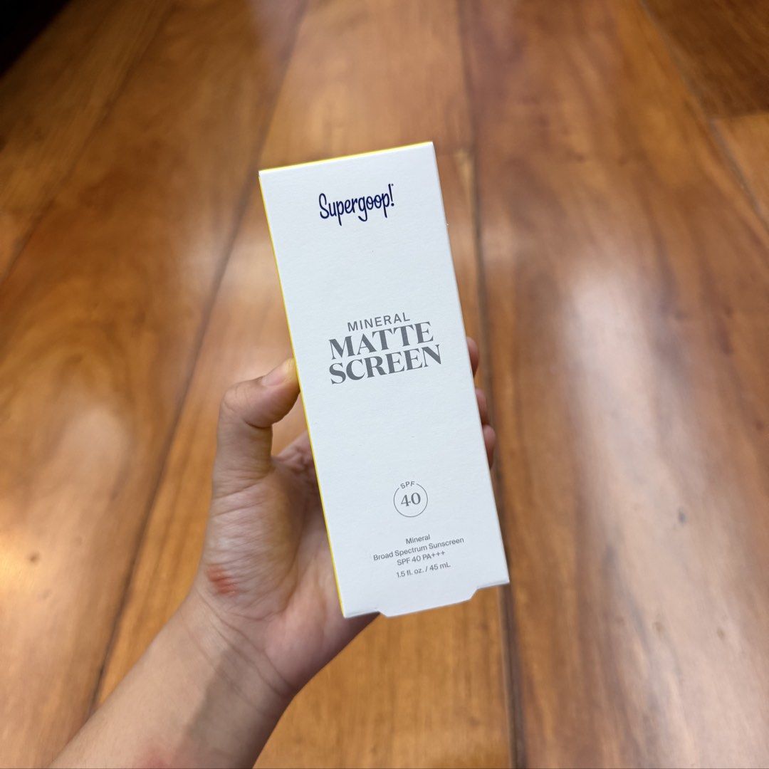 Supergoop Mineral Matte Screen (Category: Face Care) located in Muntinlupa City. Submitted by myrandomthingz (Listing ID 1459862899, Image 1). Description: SRP: ₱2,700.